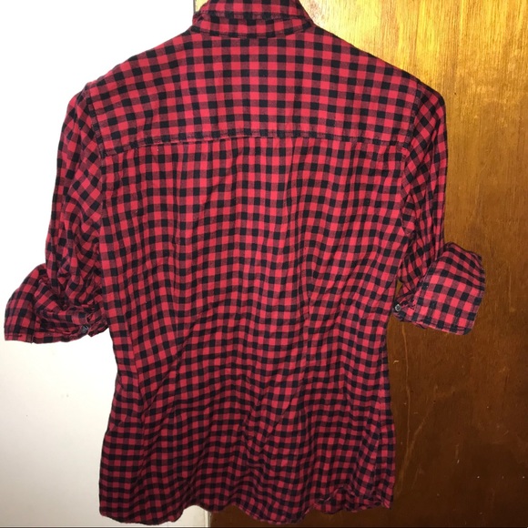 Jcrew Buffalo plaid flannel - Picture 4 of 8